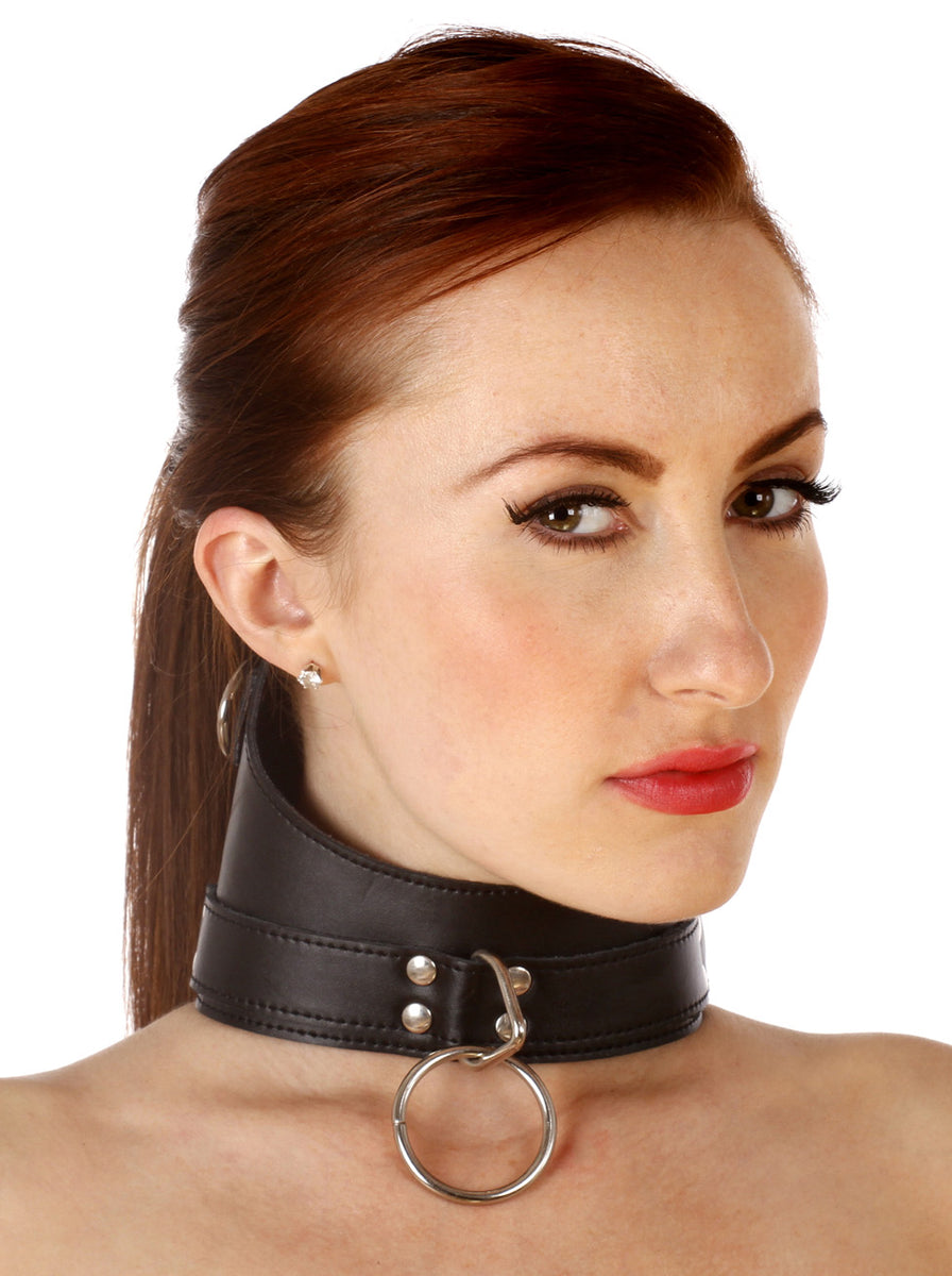 Leather Cut Out Collar Bondage Collars And Leads From Honour Skin Two Uk 