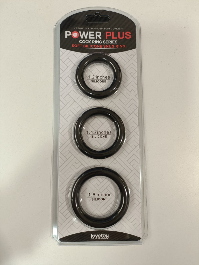 Power Plus Cock Ring Set