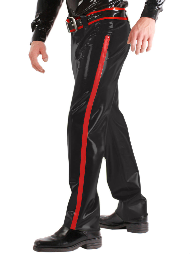 Clearance - Mens Latex Trousers - Size XL NO BELT