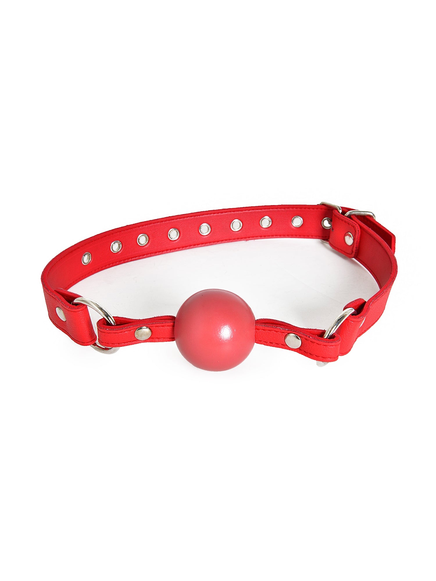 Faux Leather Red Ball Gag Bondage Gags From Honour Skin Two Uk 8993