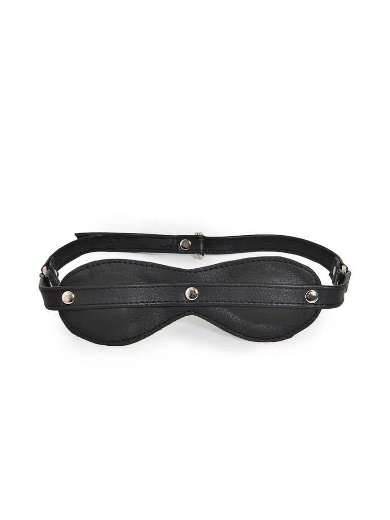 Berlin Pointy Leather Bondage Blindfold