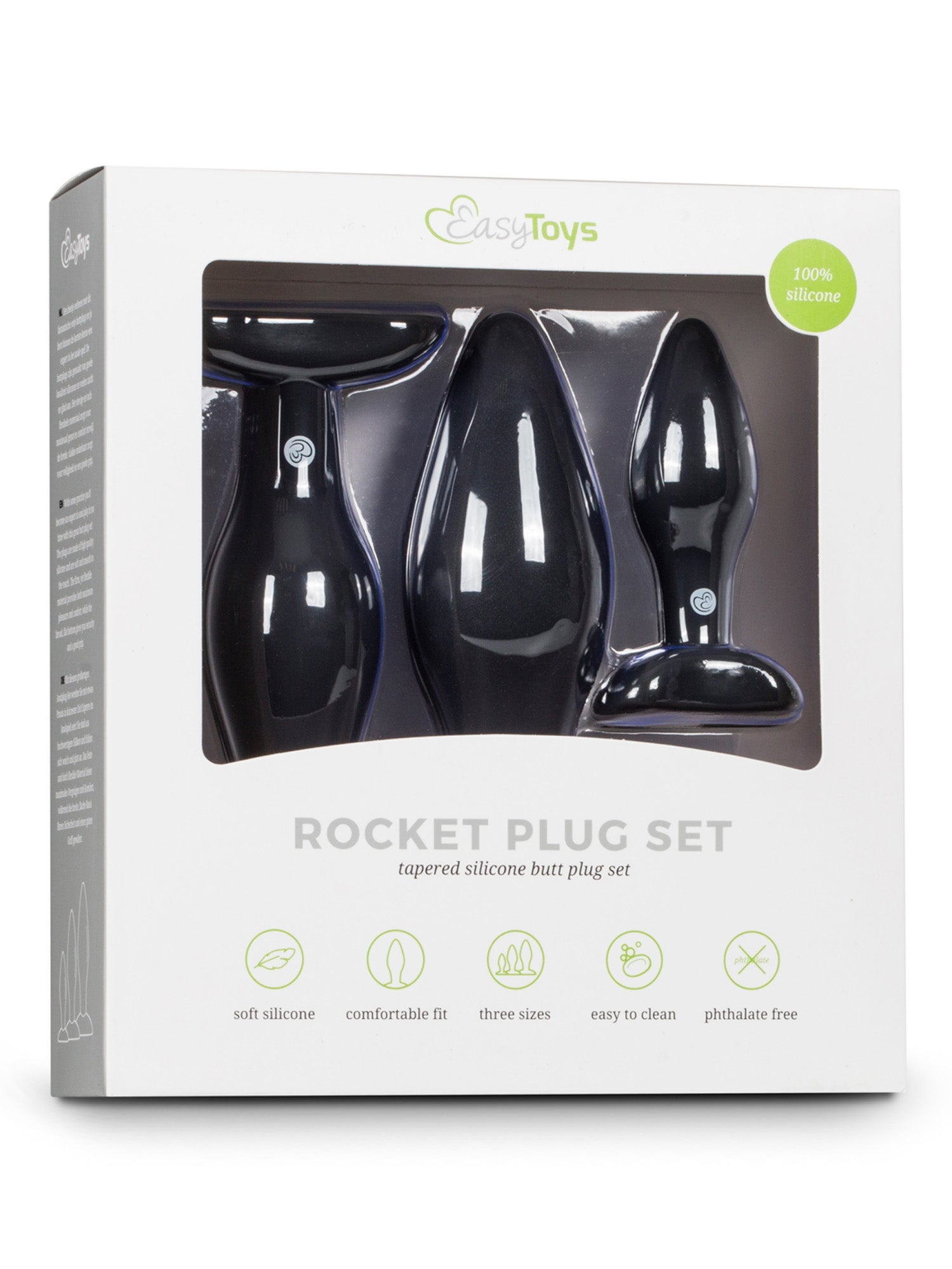 Easytoys Rocket Butt Plug Set Set – Skin Two Uk