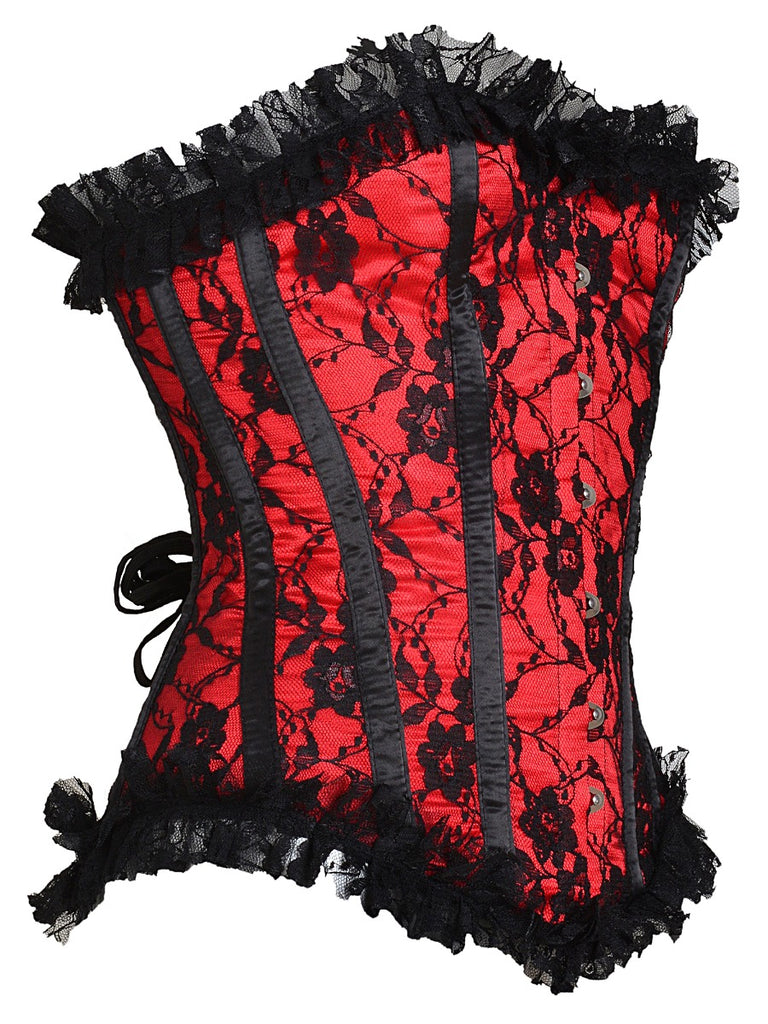 Skin Two UK Red & Black Corset - Clearance - Corset size 30 Default