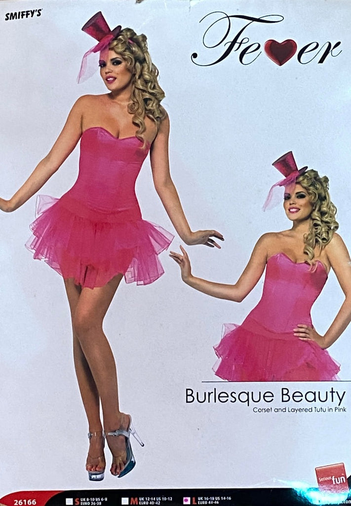 Skin Two UK Burlesque Beauty Costume - Size Small Clearance