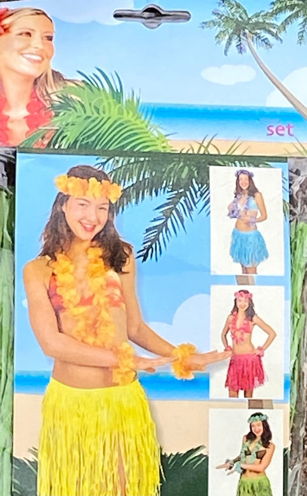 Skin Two UK Size One Size Hula Costume One Size Clearance